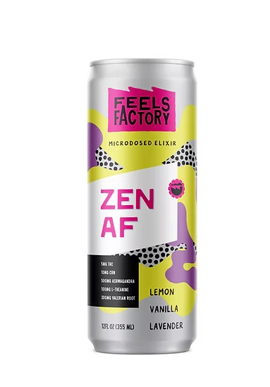 Feels Factory Zen AF 5MG THC Elixir | Herban Flow | THC Infused