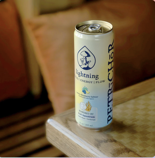 Petrichor Lightning Lemon Blueberry Seltzer | Herban Flow | THC