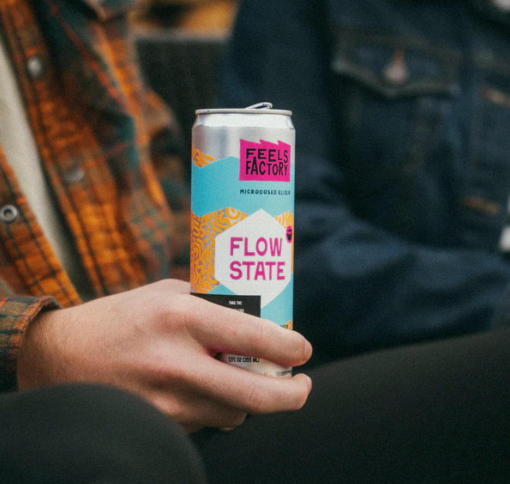 Feels Factory Flow State 5MG THC Microdosed Elixir | Herban Flow