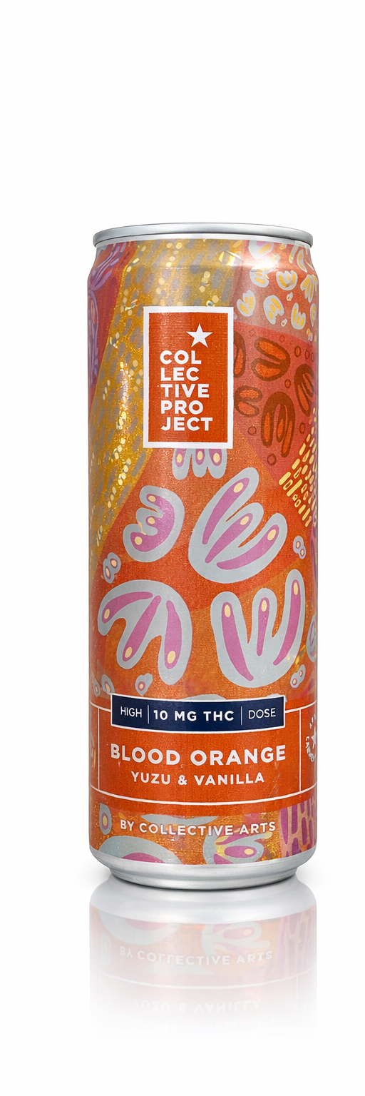 Collective Arts 10mg THC Blood Orange Yuzu and Vanilla | Herban