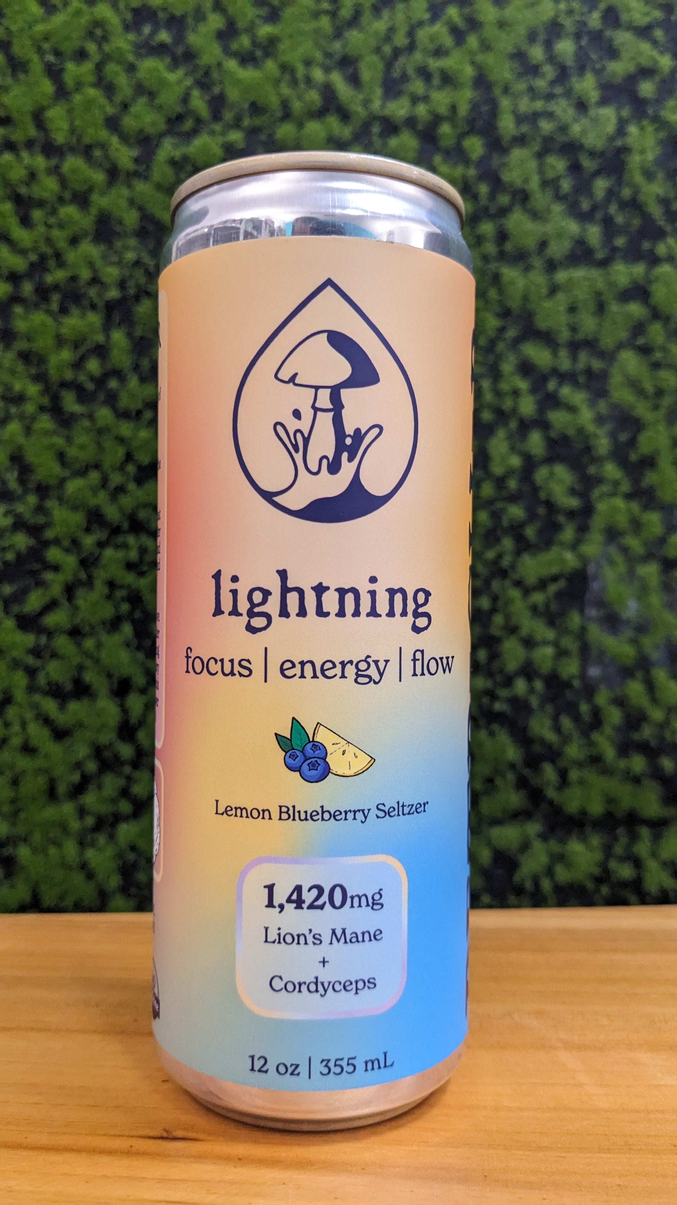 Petrichor Lightning Lemon Blueberry Seltzer | Herban Flow | THC