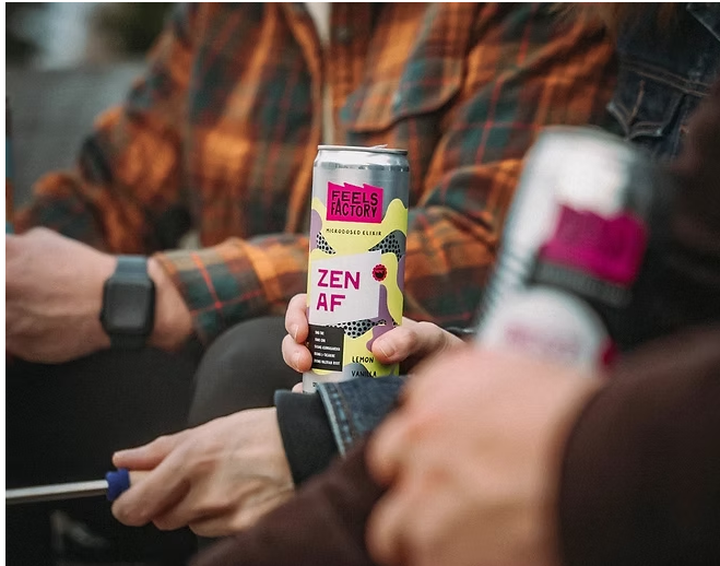 Feels Factory Zen AF 5MG THC Elixir | Herban Flow | THC Infused