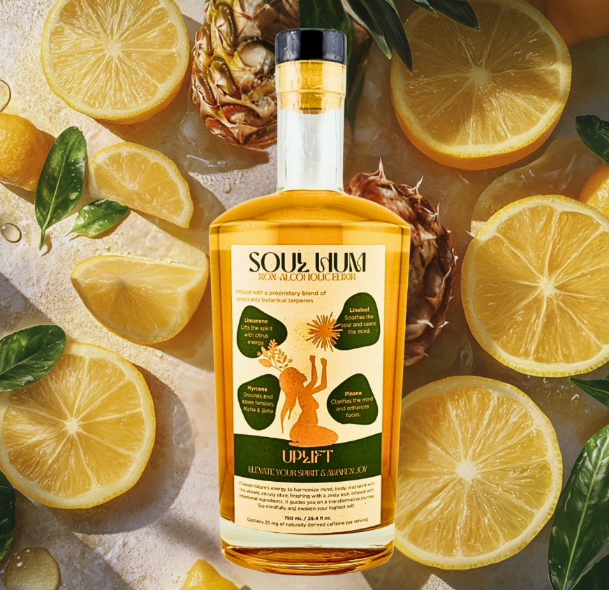 Soul Hum Uplift Elixir - Terpenes, Adaptogens, & Plant-Based Energy ...