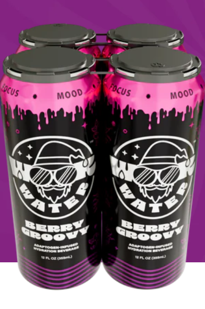 Wook Water Berry Groovy | Herban Flow | THC Infused & Functional