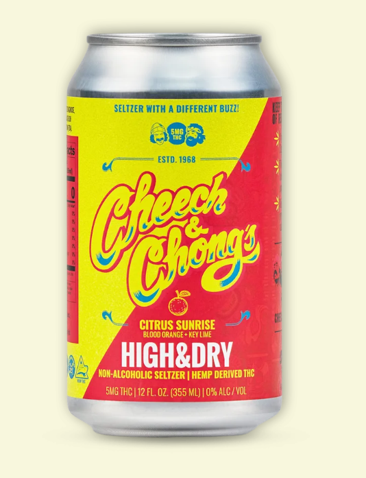 Cheech & Chong - High & Dry THC Citrus Sunrise | Herban Flow 