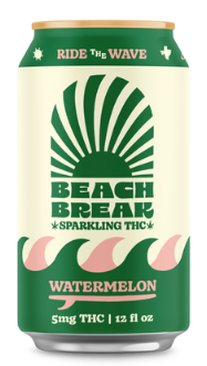 Unwind with Beach Break THC Seltzer: The Refreshing Cannabis Beverage Experience